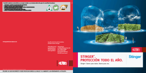 STINGER®. PROTECCIÓN TODO EL AÑO.