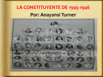 LA CONSTITUYENTE DE 1945-1946