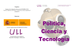 Política, Ciencia y Tecnología