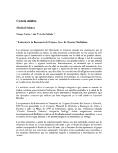 Ciencia médica.