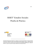 HiSETTM Estudios Sociales