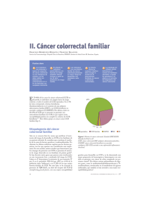 II. C&aacute;ncer colorrectal familiar