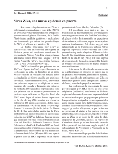 Virus Zika, una nueva epidemia en puerta