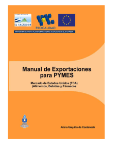 Manual de exportaciones para PYMES mercado de