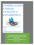 Compilado Estadistica - Universidad de la Amazonia