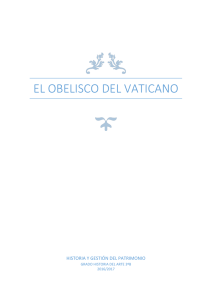 el obelisco del vaticano