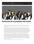 Protección de los pingüinos del mundo