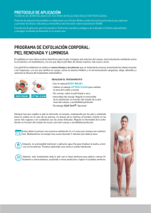 Programa de exfoliación