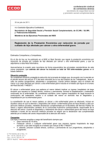 Reglamento de la Prestaci&oacute;n Econ&oacute;mica por reducci&oacute;n de jornada
