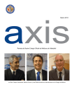 Axis Marzo 2013 - Colegio de Médicos de Valladolid