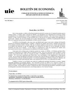 Vol. VII, Núm. 3 - Departamento de Economía UPR-RP