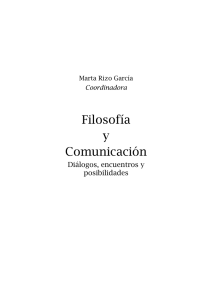 Filosofía y Comunicación