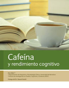 CafEína y rEndiMiEnto Cognitivo - Blog Centro de Información Café