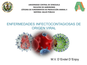 enfermedades infectocontagiosas de origen viral