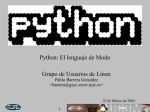 Python: el lenguaje de moda