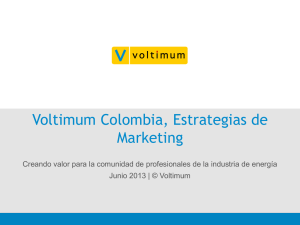 Voltimum y la estratégia de marketing
