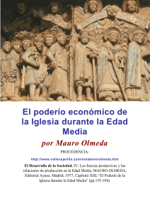 El poderío económico de la Iglesia durante la Edad Media