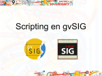 Scripting en gvSIG
