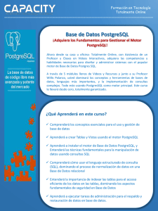 Base de Datos PostgreSQL