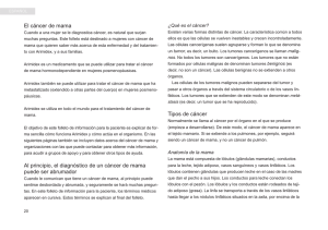 El cáncer de mama Al principio, el diagnóstico de un