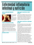 Enfermedad inflamatoria intestinal y nutrición
