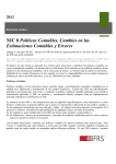 NIC 8 Políticas Contables, Cambios en las Estimaciones Contables