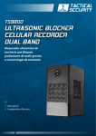 Ultrasonic Blocker Celular Recorder Dual Band