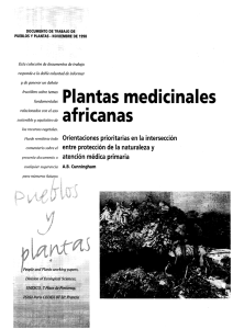 Plantas medicinales africanas: orientación es - UNESDOC