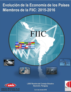 Evolución de la Economía en los Países Miembros de la FIIC