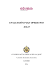 evaluación plan operativo 2011-17