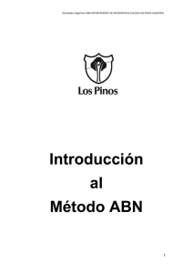 Introducción al Método ABN