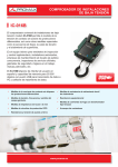 Comprobador de instalaciones de baja tensión - IC-016B