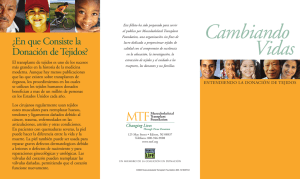 907-02 MTF Changing Lives Bro. - Musculoskeletal Transplant