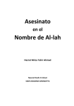 Asesinato Nombre de Al-lah - Comunidad Musulmana Ahmadía del