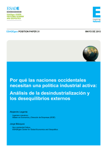 Por qué las naciones occidentales necesitan una política industrial