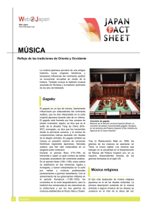 Música - Web Japan