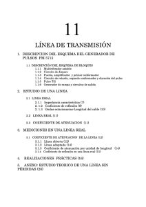 línea de transmisión