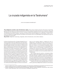 La cruzada indigenista en la Tarahumara - Alteridades