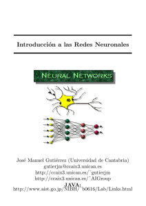Introducción a las Redes Neuronales