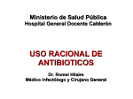 uso racional de antibioticos - Hospital General Docente de Calderón