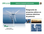 Integración de g proyectos eólicos en sistemas eléctricos de potencia