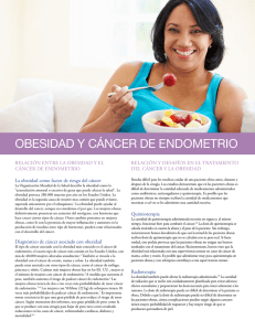 obesidad y cáncer de endometrio