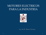motores electricos para la industria