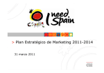 Plan Estratégico de Marketing 2011-2014