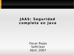 JAAS: Seguridad completa en Java