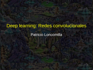 Deep learning: Redes convolucionales