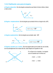 ≮ + ≮ = 180° 1.4.2.2 Clasificación como pares de ángulos. ≮ +