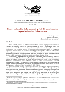 México en la órbita de la economía global del trabajo barato