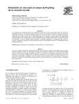 Simulación en Java para el campo de Poynting de un circuito circular