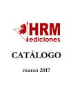 Descargar catálogo HRM Ediciones